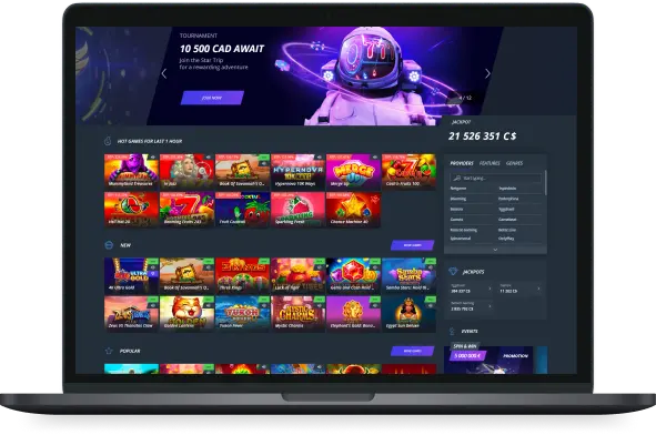 Jet Casino Desktop
